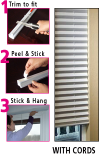 Redi Shade Corded blinds